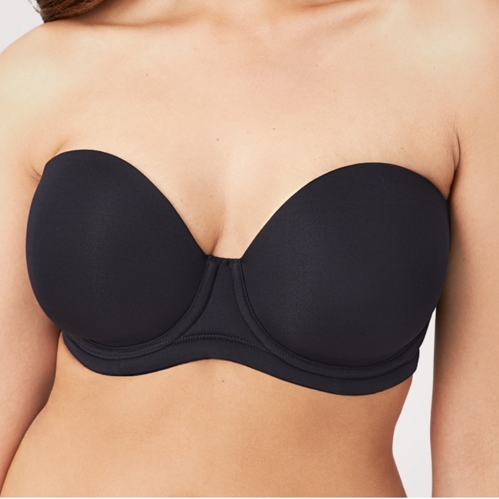 Wacoal Red Carpet Strapless Underwire Black Bra